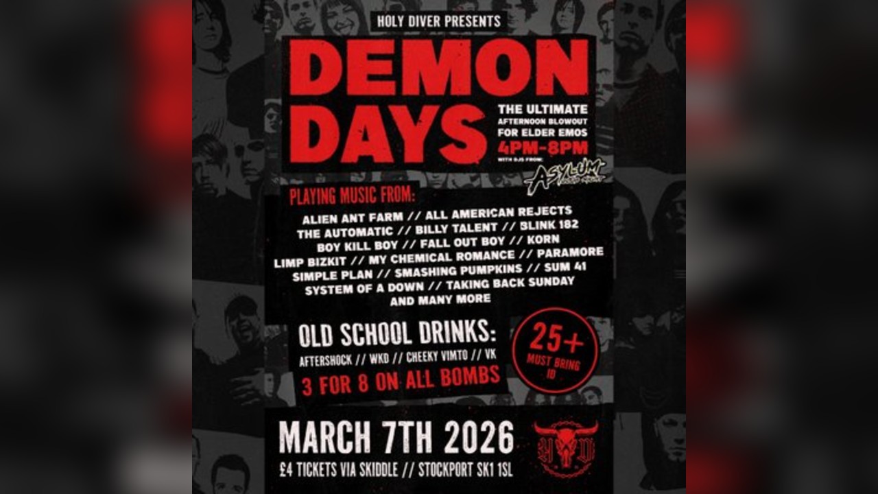 DEMON DAYS - Daytime Club Night