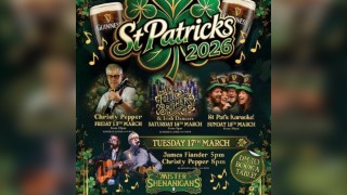 St Patrick s Day  Tuesday 17th March at Mister Shenanigans