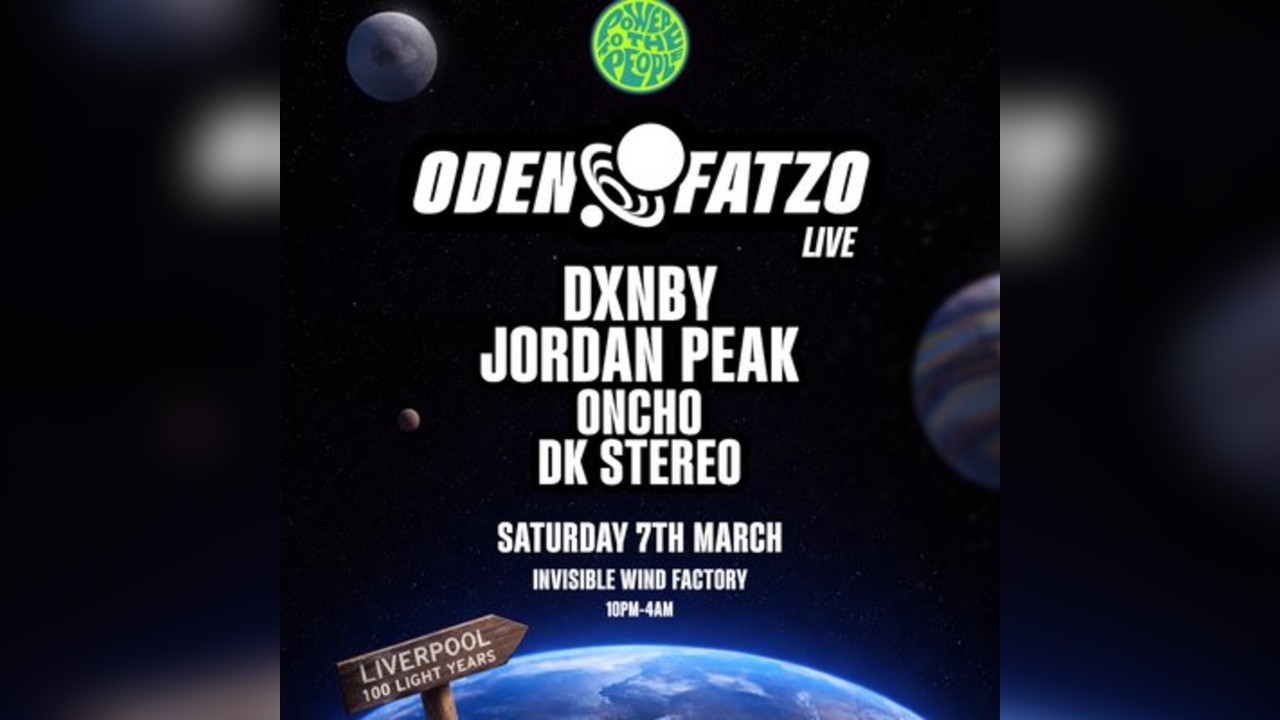 Power to the people Pres. oden & fatzo, DXNBY, Jordan Peak