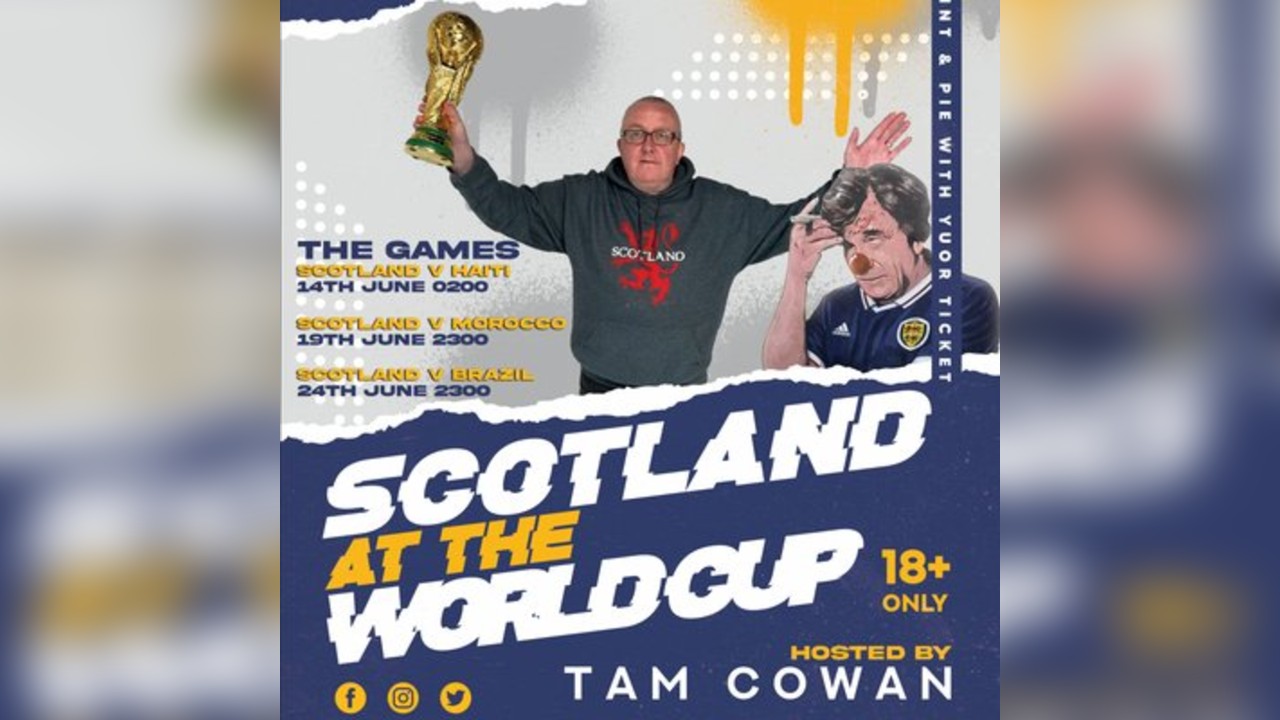 Blackfriars Basement presents Scotland V Haiti with Tam Cowan