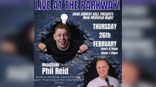 Ha Ha Comedy Hall - New Material Night - MC James Kilvington