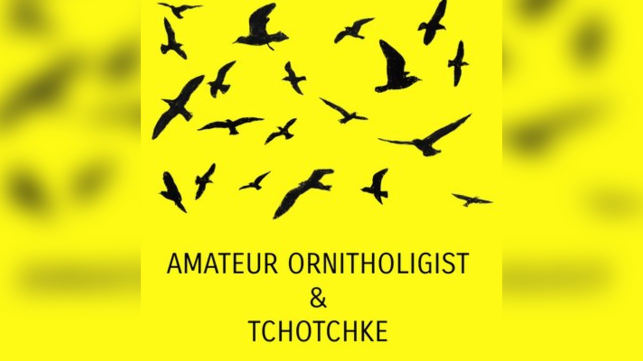 Amateur Ornithologist with Tchotchke