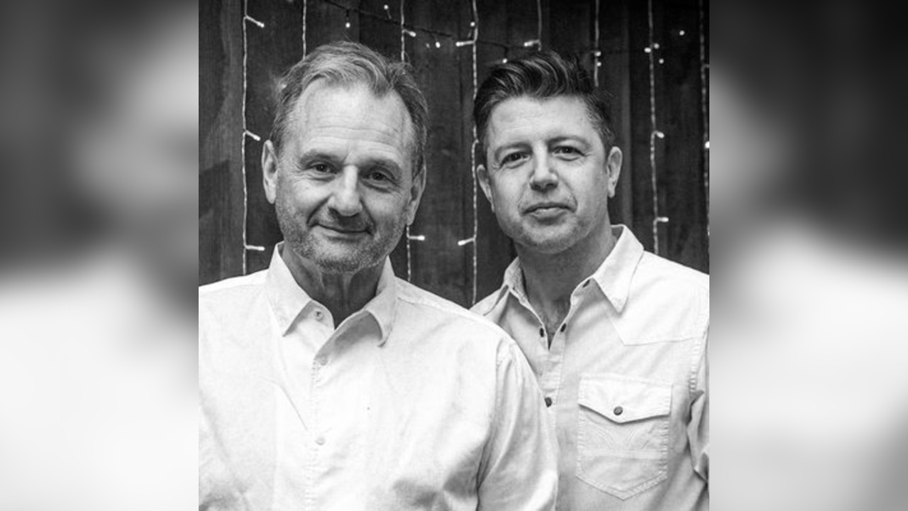 Mark Radcliffe & David Boardman, with The Lower Angel Band