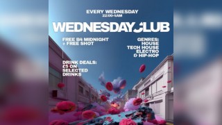 Wednesday Club: House, Tech House, Electro & Hip Hop
