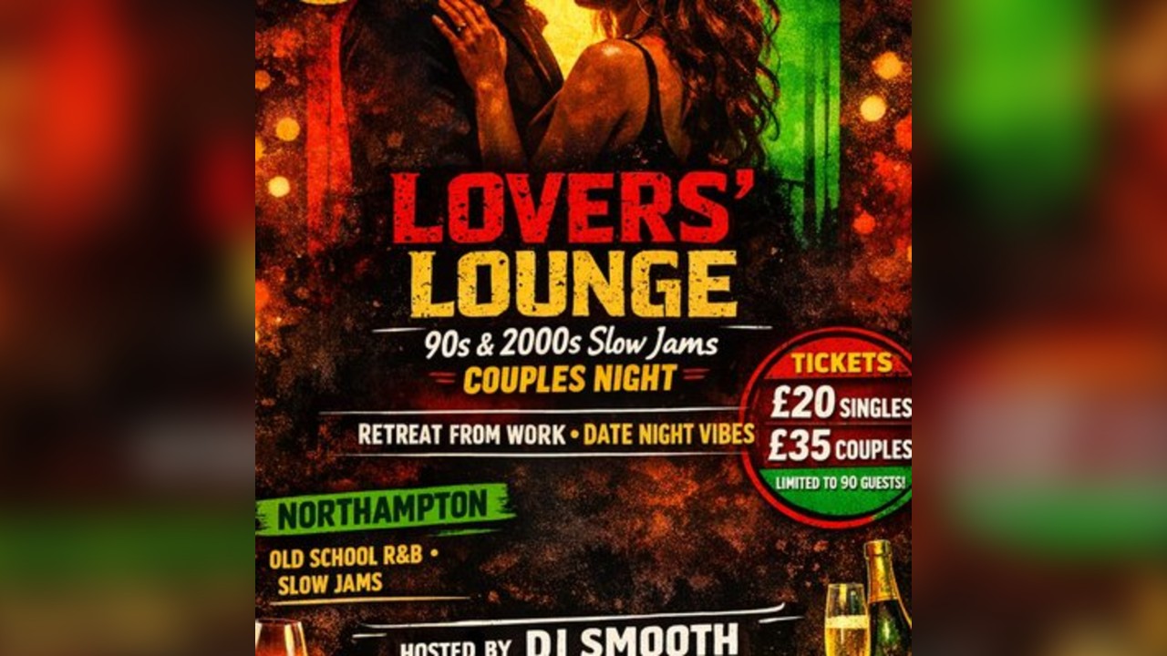 Lovers Lounge: 90s & 2000s Slow Jams - Couples Night (N'pton)