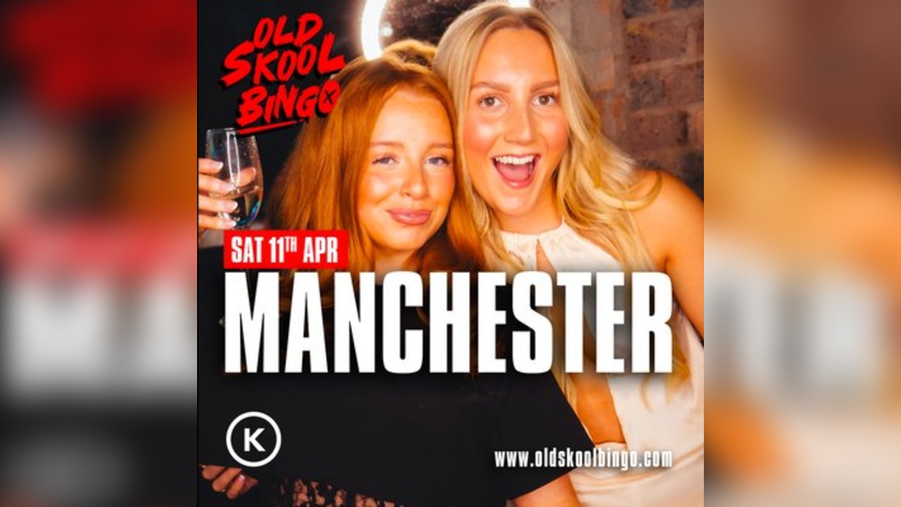 Old Skool Bingo Sat 13th June Manchester