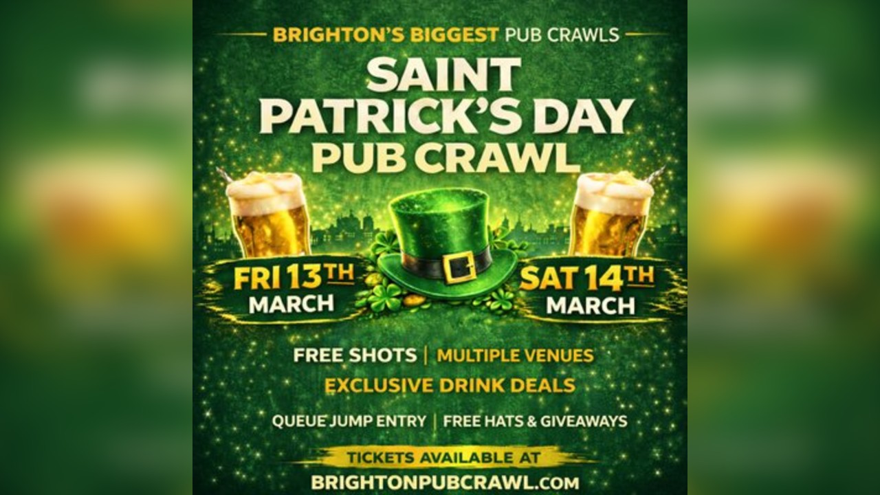 SaintPatrick´s Day Pub Crawl - Brighton