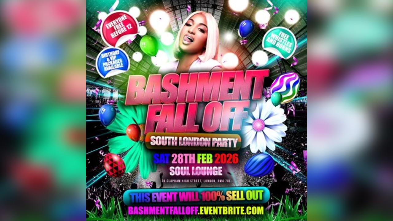Bashment Fall Off - Everyone Free Before 12AM