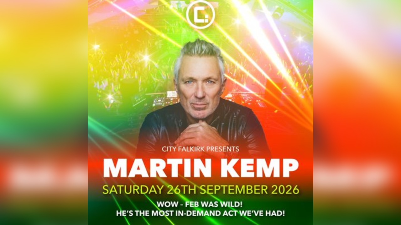 Martin Kemp: Back to City for the ultimate 80's DJ set
