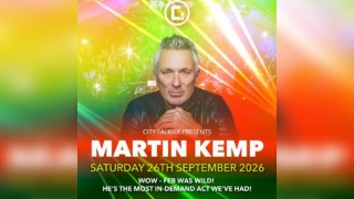 Martin Kemp: Back to City for the ultimate 80's DJ set