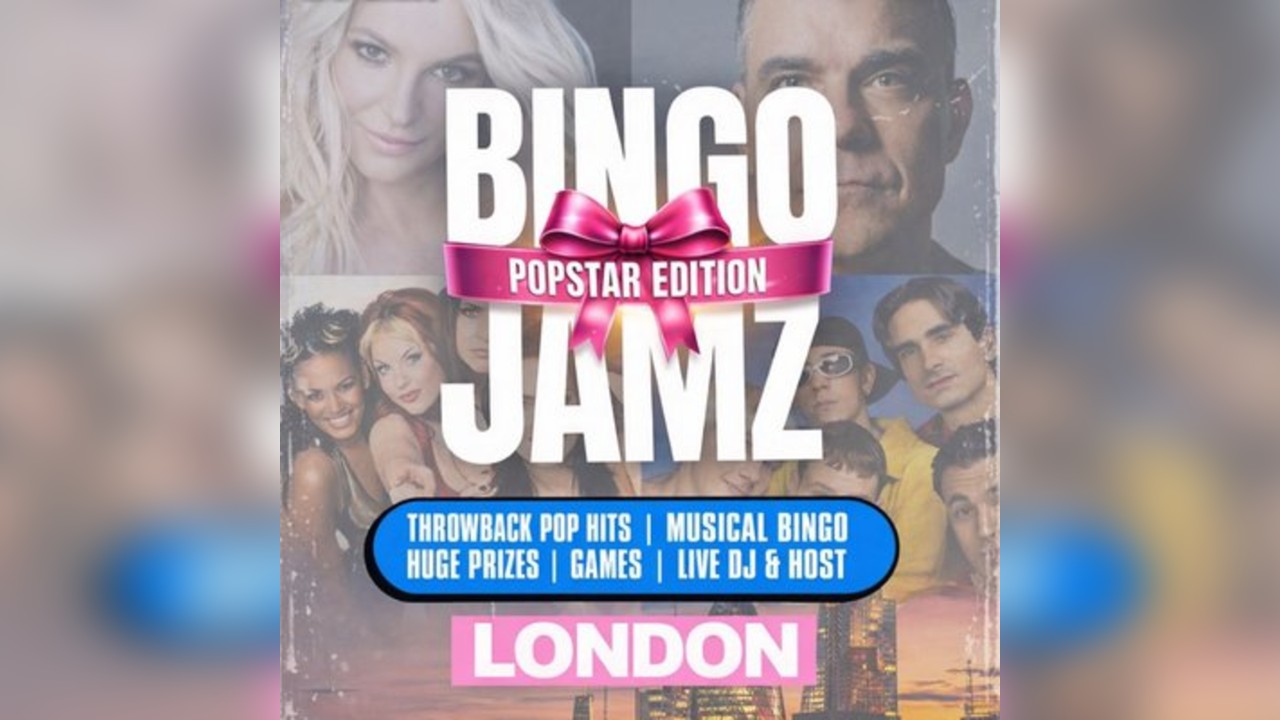 Bingo Jamz London | Popstar Edition - 4th April