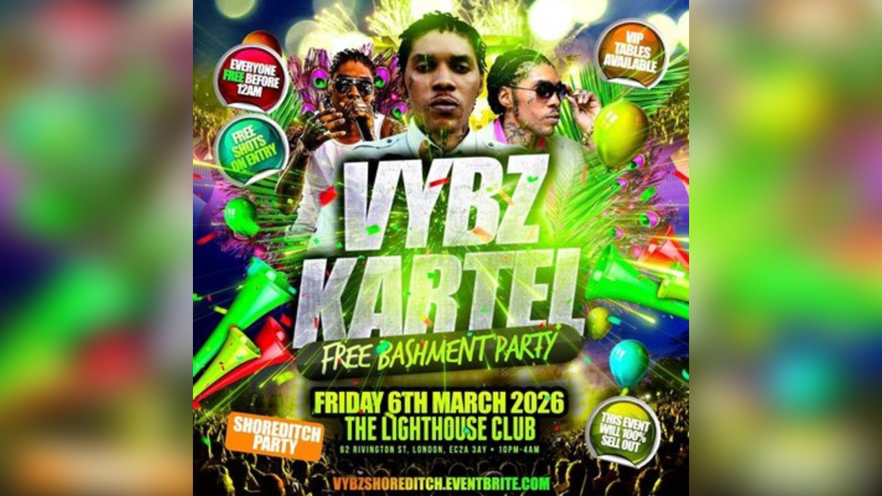 Vybz Kartel - Free Bashment Party - Everyone Free Before 12AM