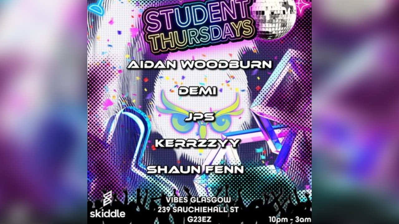 Student's Thursdays Bounce & Techno