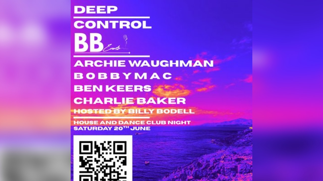 BBevents #1: Deep Control: House and Dance Club Night