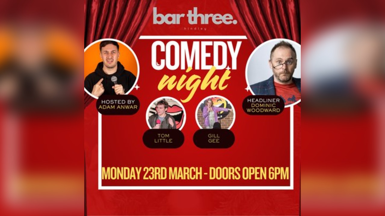 Monday Night Comedy at Bar Three