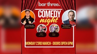 Monday Night Comedy at Bar Three