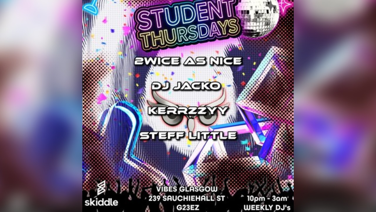 Student's Thursdays Bounce & Techno