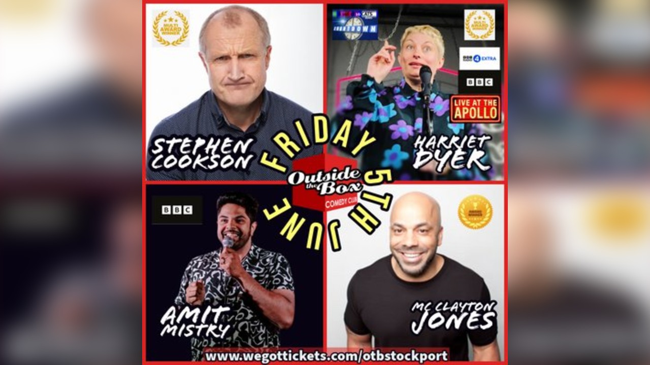Live comedy - Friday 5th June