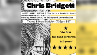 Chris Bridgett and Band LIVE at The Talleyrand, Levenshulme