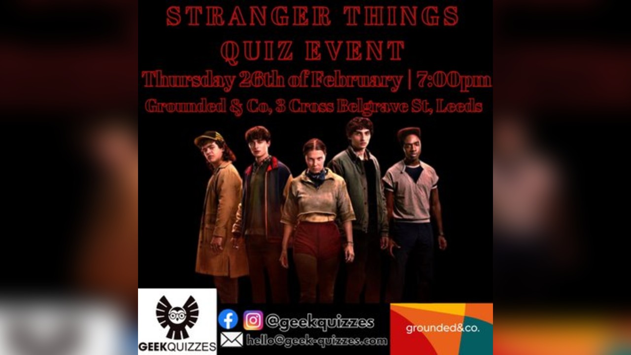 Stranger Things Quiz Event