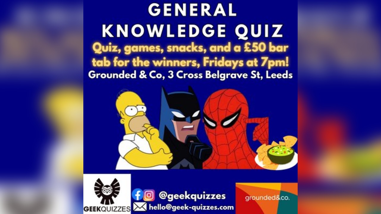 Friday Night General Knowledge Quiz