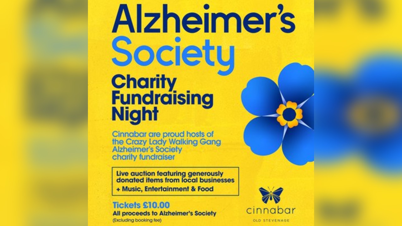 The Crazy Lady Walking Gang - Alzheimer's Fundraising Night