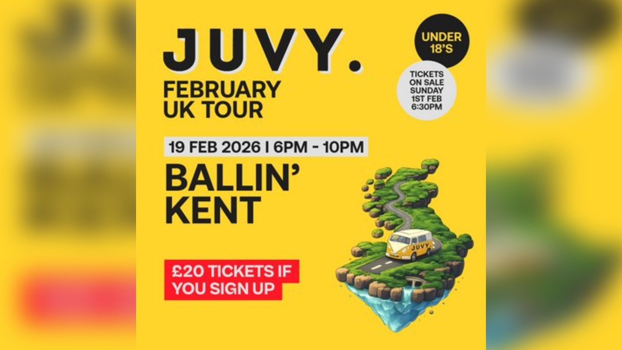 JUVY Under 18s - Feb Tour - Thursday 19th Feb - KENT