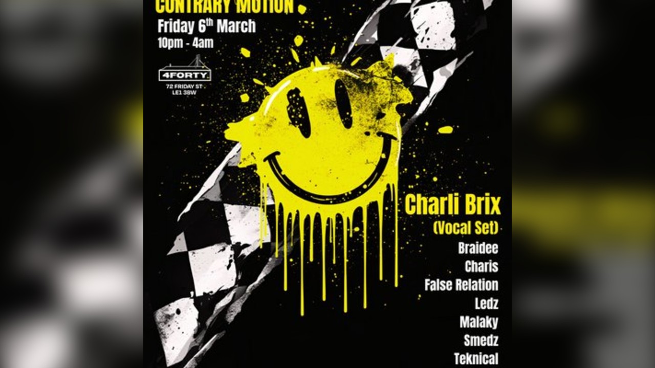 Contrary Motion D&B: Charli Brix