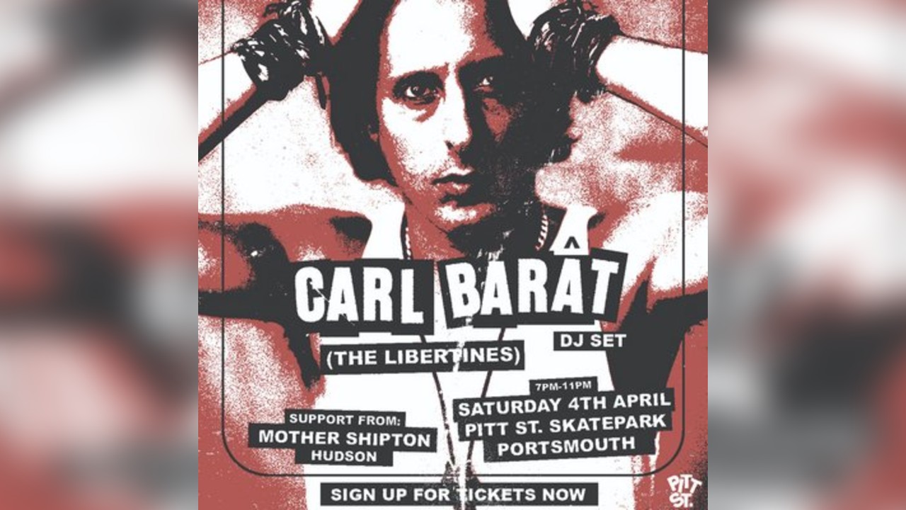 Pitt St. Live: CARL BARAT (Libertines) DJ Set