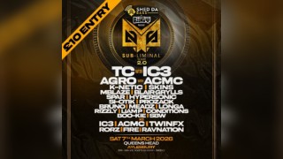 Shed Da Bass & The Unit Presents The Sub Liminal Tour 2.0