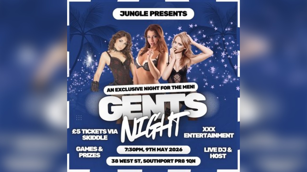 Gents night at jungle nightclub
