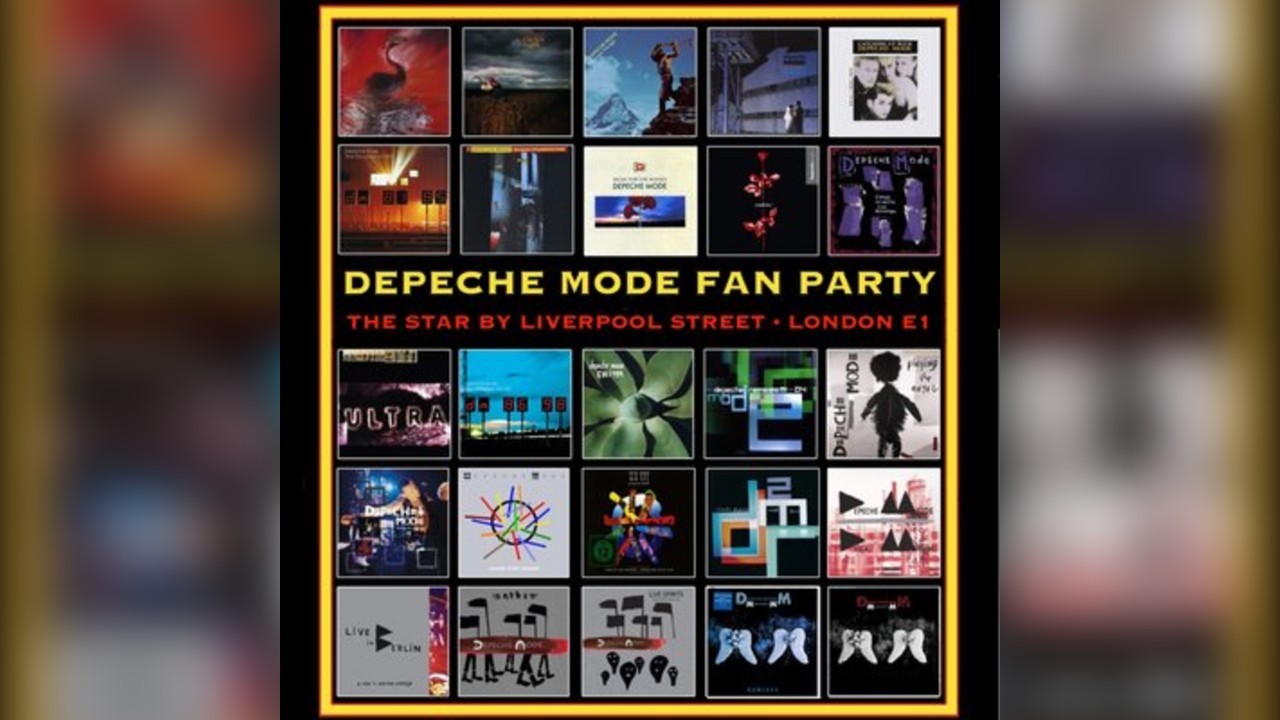 Depeche Mode / Mute Records Fan Party @ The Star By Liverpool St