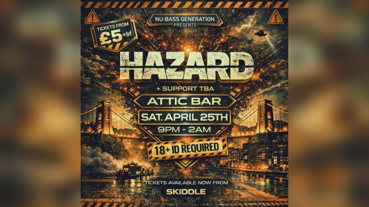 Nu:Bass Generation Presents: Hazard + support