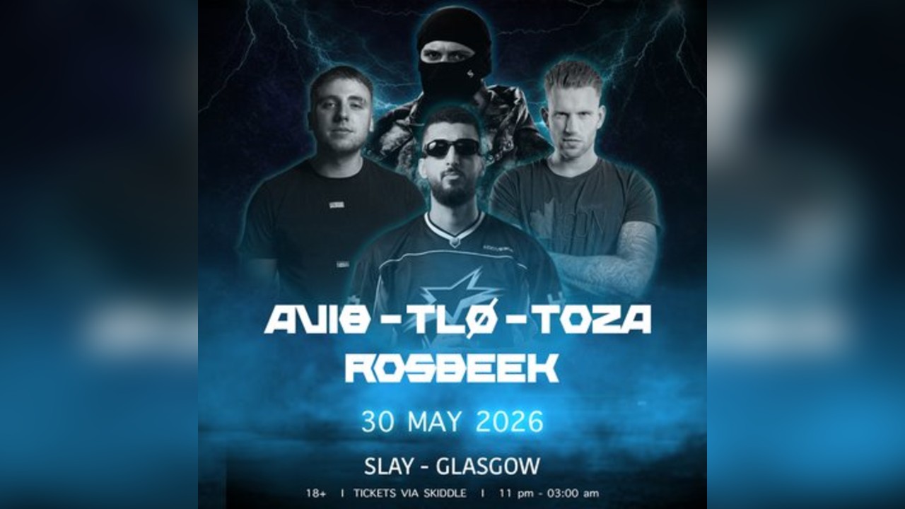 Hardpoints First Birthday:AVI8 - TLØ - TOZA - ROSBEEK