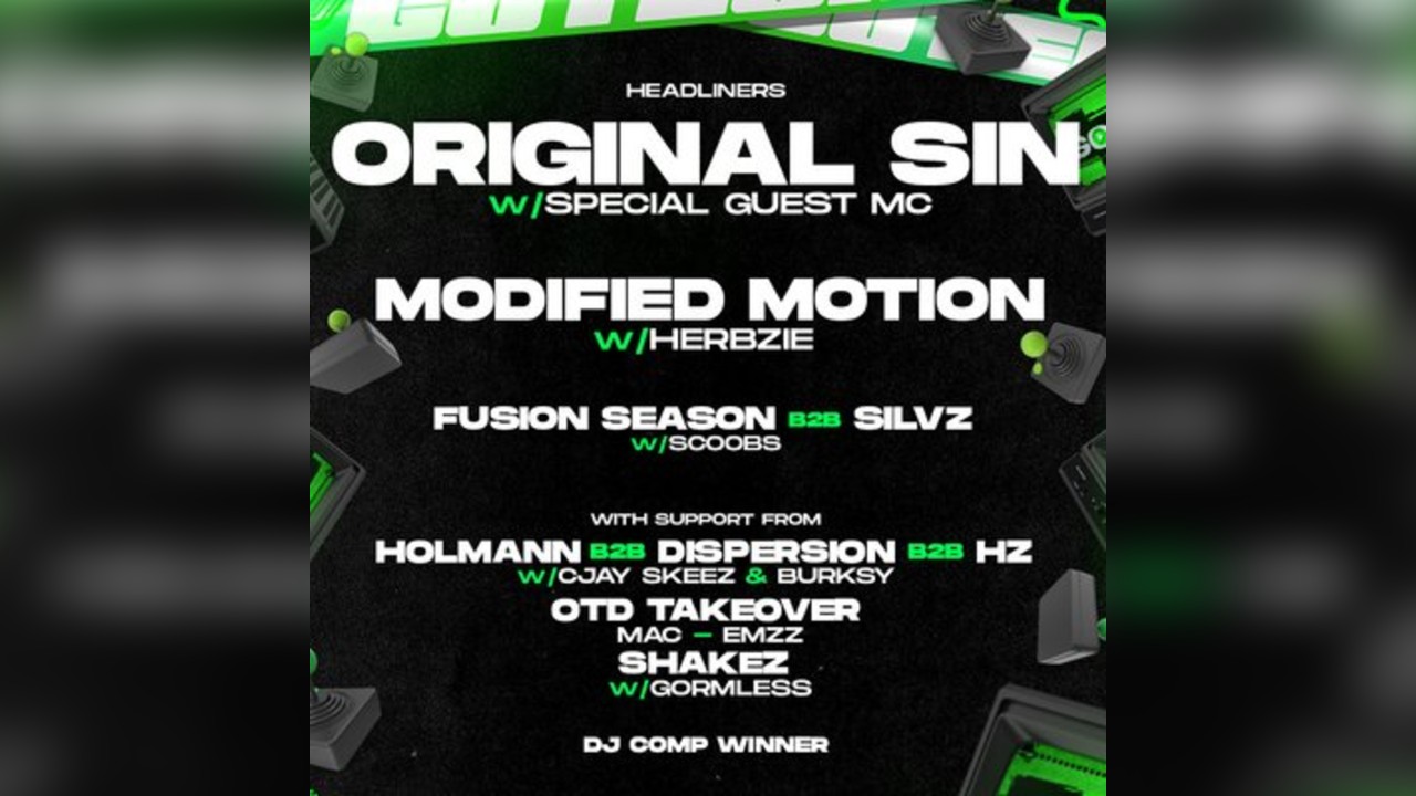 GOTECK AUDIO: ORIGINAL SIN, MODIFIED MOTION at unit nine