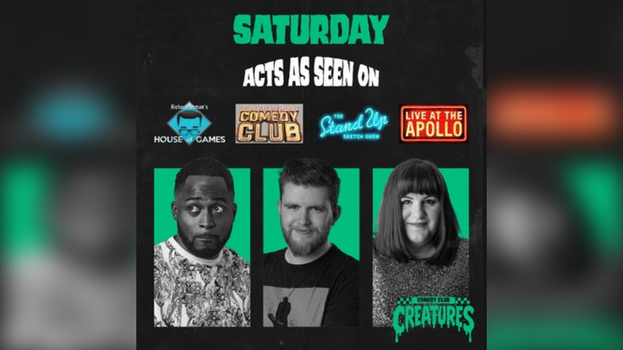 Saturday Night Showcase|| Creatures Comedy Club