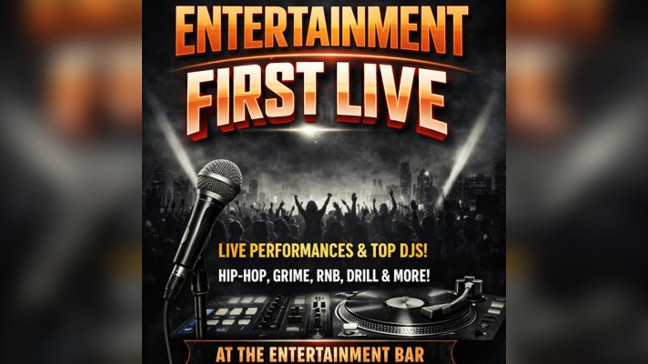 Entertainment first live