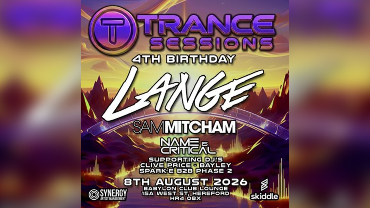 Trance Sessions 4th Birthday