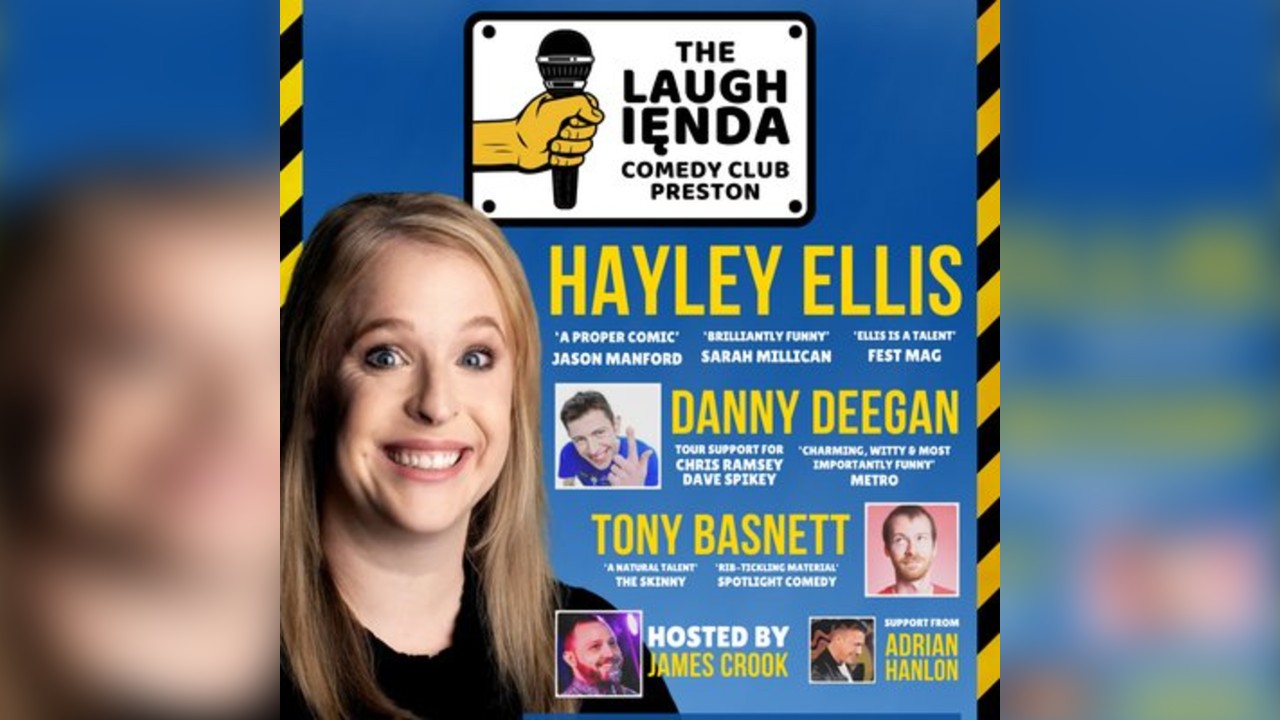 The Laughienda Comedy Club Preston | 6th May '26