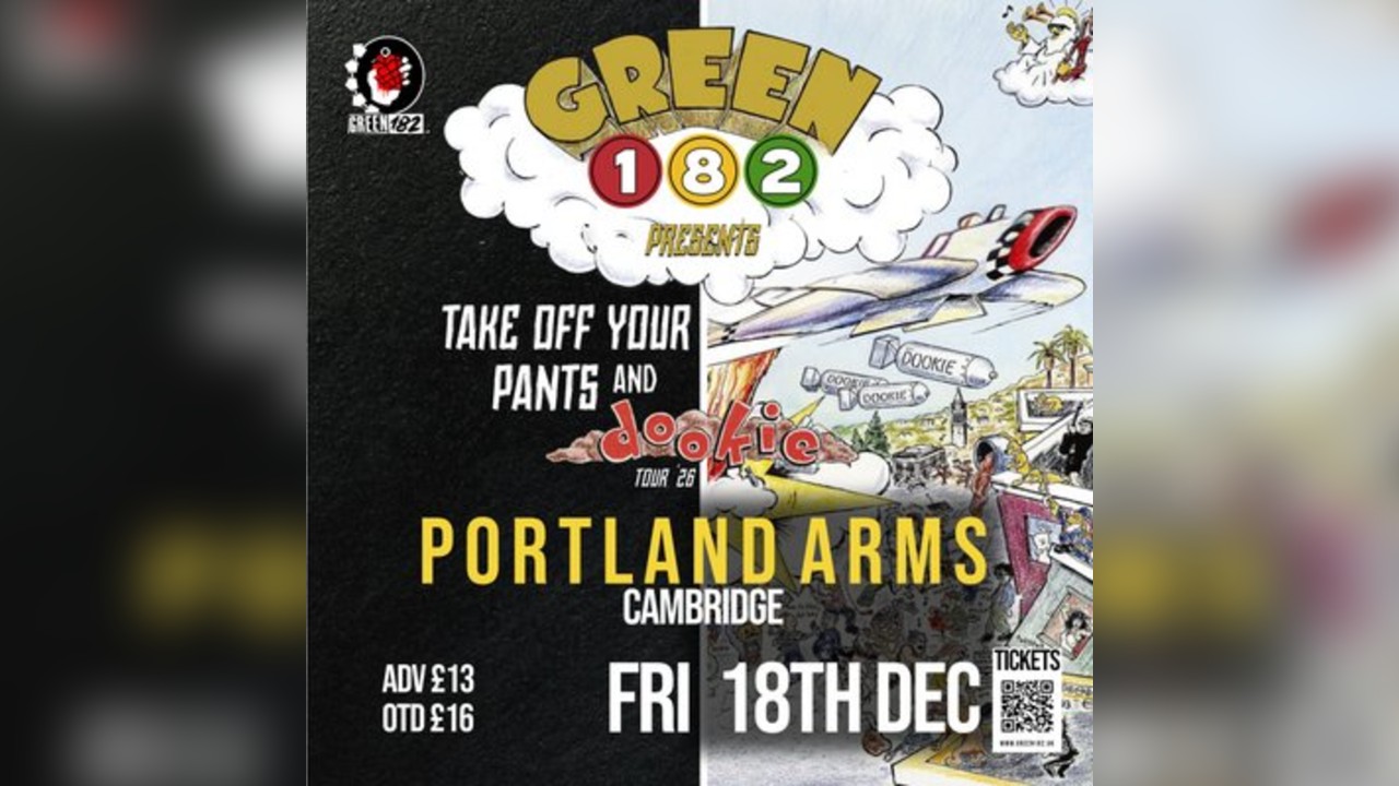 GREEN 182 Presents 'Take off your Pants and Dookie Tour 26'