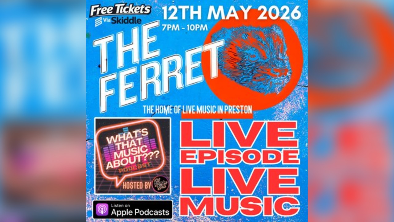 What's That Music About???  Podcast Live Episode at The Ferret
