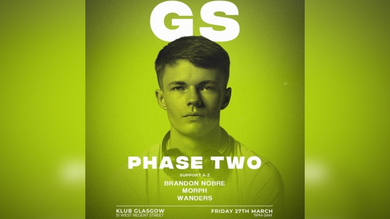 NO DISTRICT Presents: GS & Phase Two