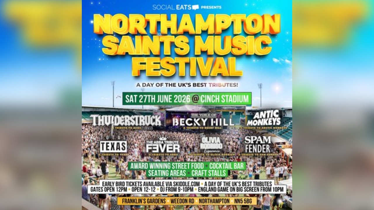 Northampton Saints Music Festival 2026
