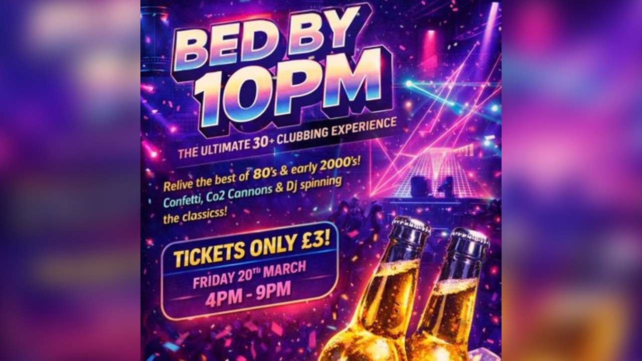 Bed by 10pm - over 30's