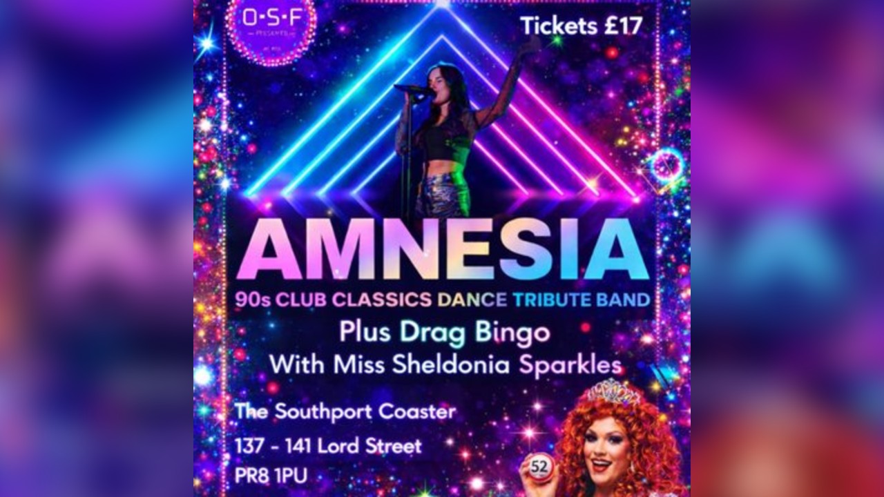 OSF Presents- 90's Clubland & Drag Bingo Night