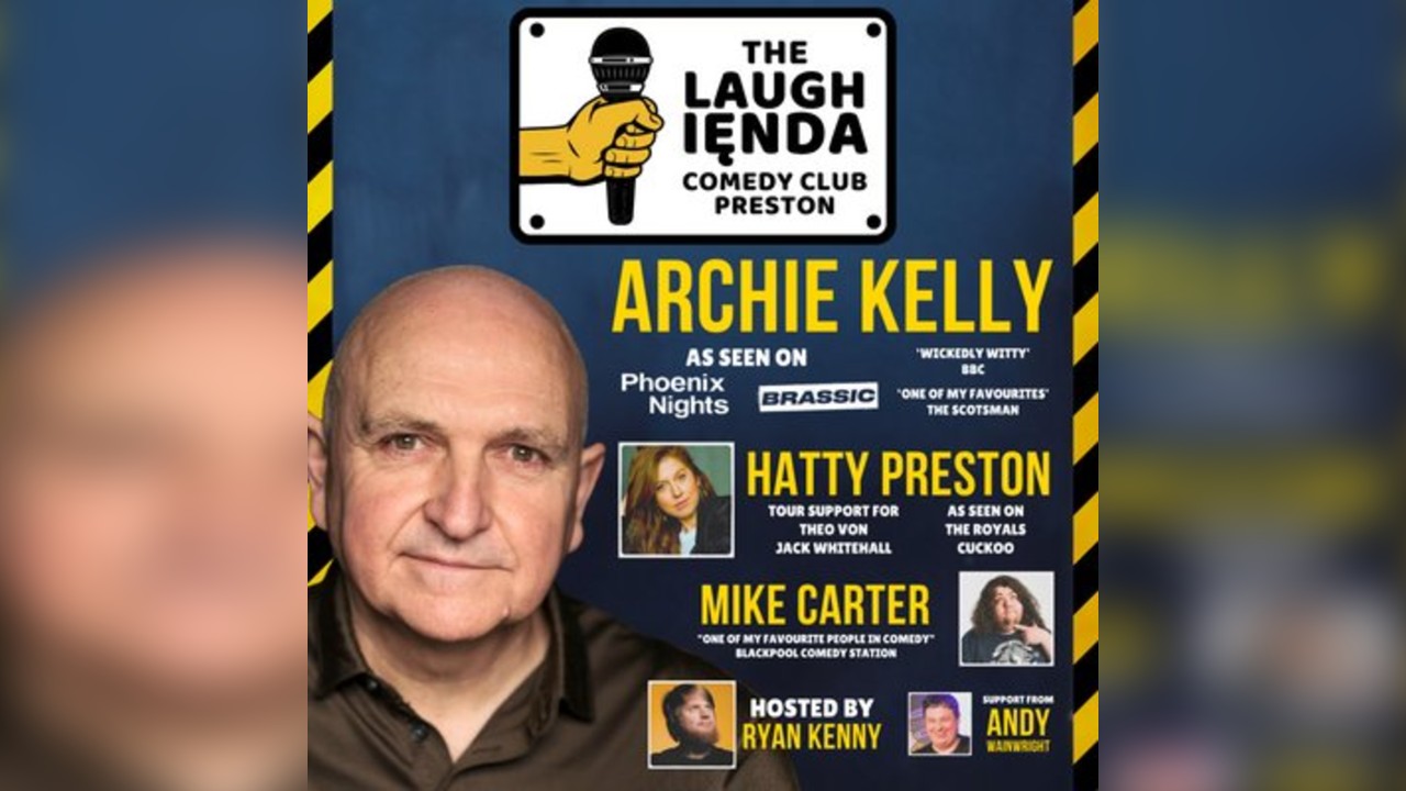 The Laughienda Comedy Club Preston | 1st Apr '26