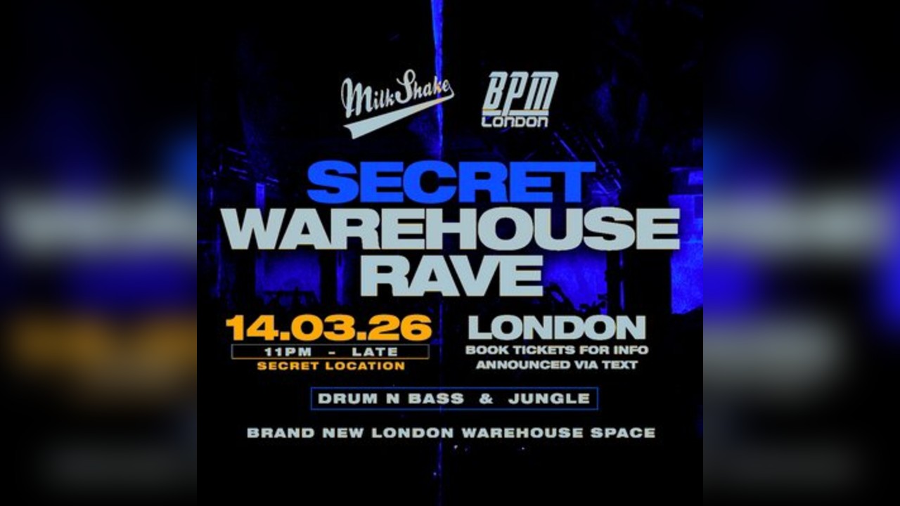 Secret Warehouse Rave