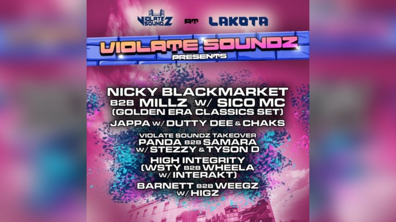 Violate Soundz Presents: Nicky Blackmarket B2B Millz