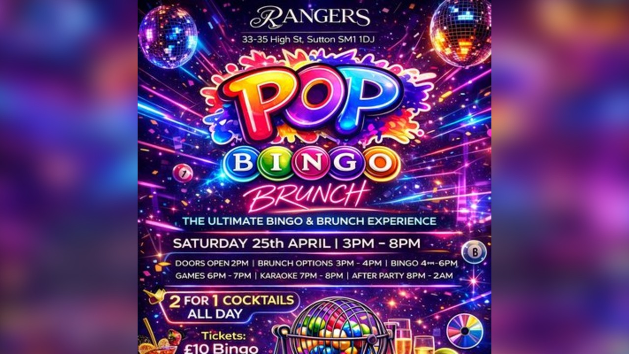 Pop Bingo | Sutton
