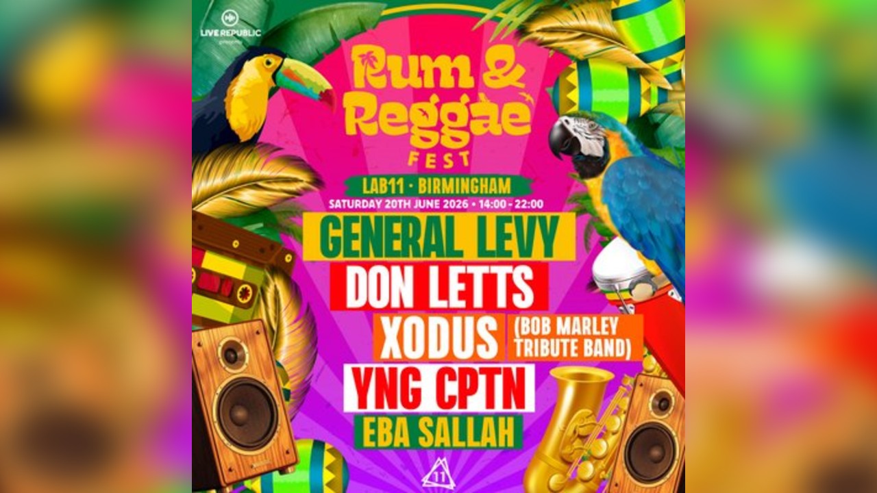 Rum & Reggae Festival 2025 | Lab11 Birmingham